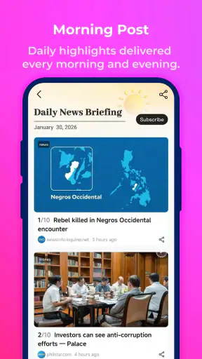 NewsDay - Live information screenshot