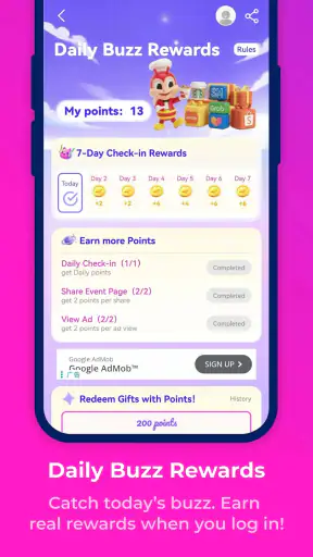 NewsDay - Live information screenshot