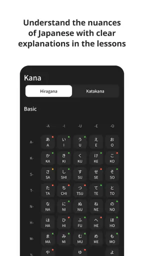 NihonGo: Hiragana & Katakana screenshot