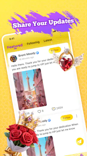 NiuChat voice chat room screenshot