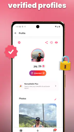 nomadtable: travel friends screenshot