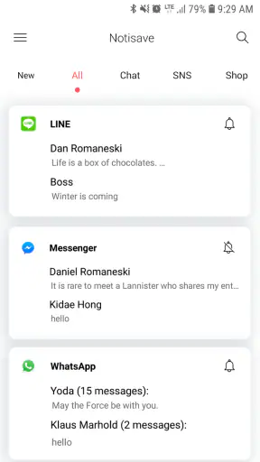 Notisave - Notification Log screenshot