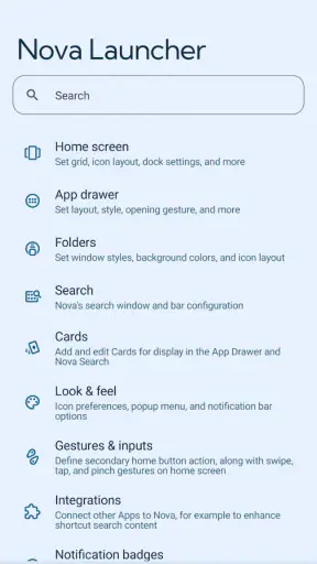 Nova Launcher: Home Screen screenshot