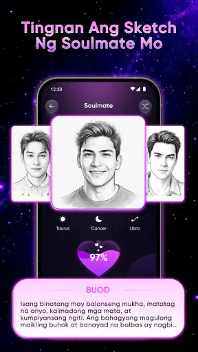 Nova Match: AI Soulmate Sketch screenshot
