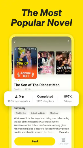 NovelUP — Novel Downloader screenshot