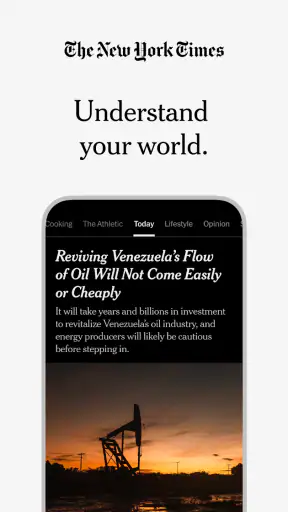 NYTimes: US and Global News screenshot