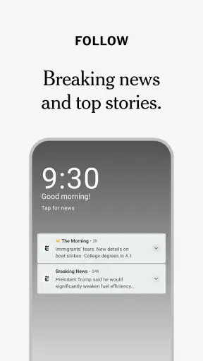 NYTimes: US and Global News screenshot