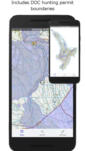 NZ Topo50 Offline - North screenshot
