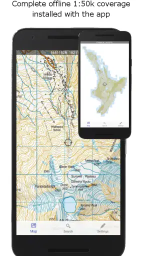 NZ Topo50 Offline - South screenshot