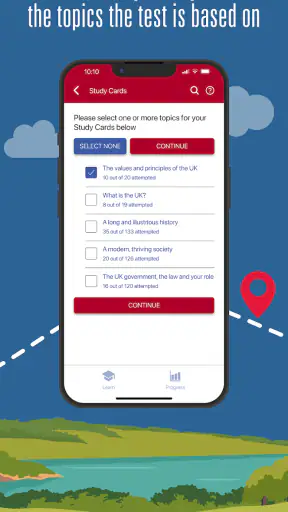 Official Life in the UK Test screenshot
