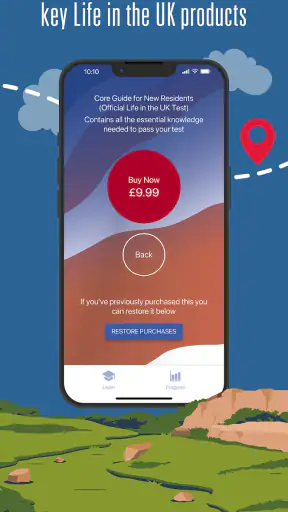 Official Life in the UK Test screenshot