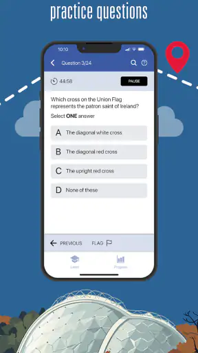 Official Life in the UK Test screenshot