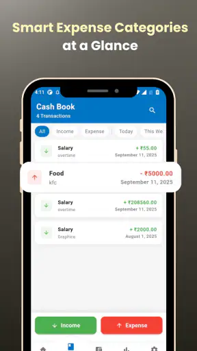 Offline Cash Book screenshot