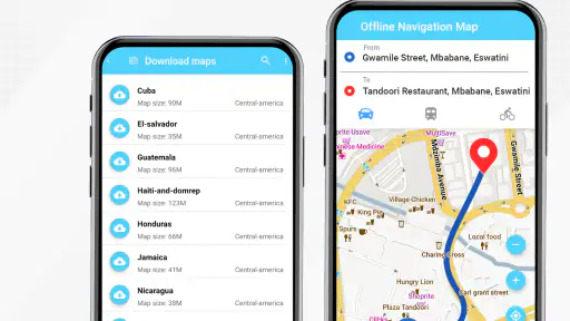 offline mapa: GPS nabigasyon screenshot