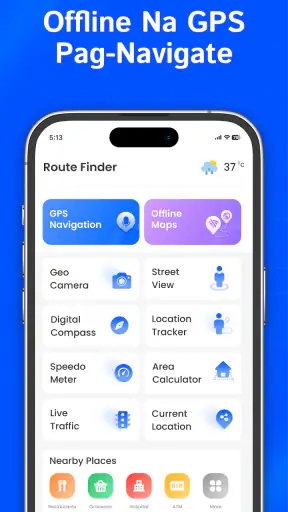 Offline Maps & GPS Navigation screenshot