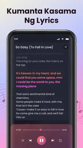 Offline musiikkisoittimella screenshot
