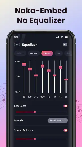 Offline musiikkisoittimella screenshot