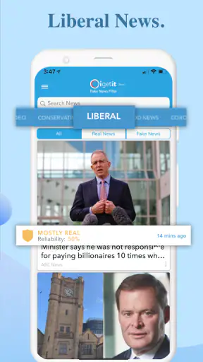 Oigetit Fake News Filter screenshot