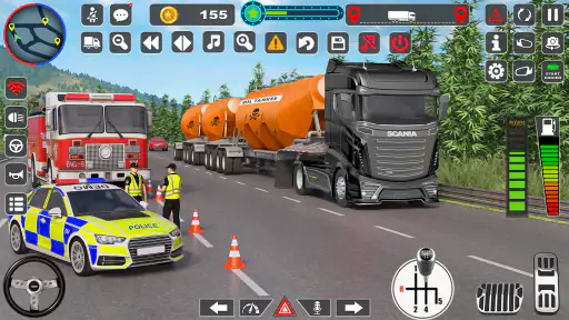 Oil Tanker Truck Driving Games screenshot