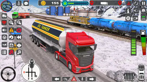 Oil Tanker Truck Driving Games screenshot