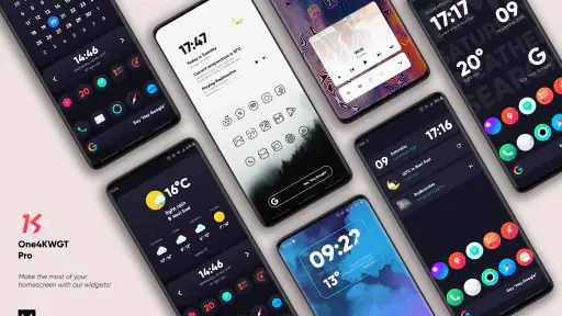 One4KWGT Pro: KWGT Pro widgets screenshot