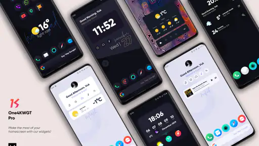 One4KWGT Pro: KWGT Pro widgets screenshot