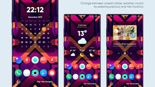 One4KWGT Pro: KWGT Pro widgets screenshot