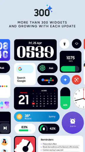 OneUI Widgets screenshot