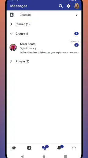 Open-LMS screenshot