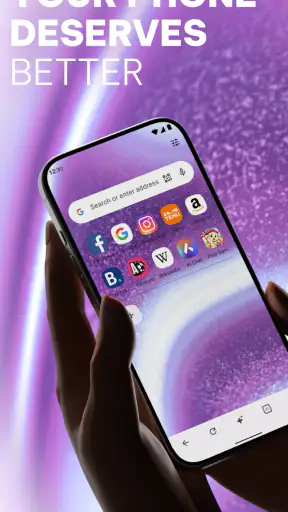Opera browser na may VPN screenshot