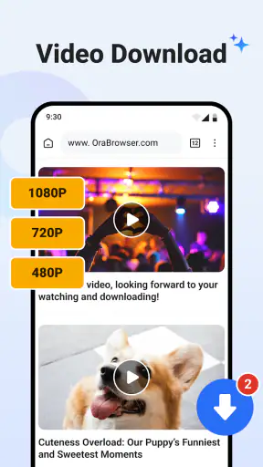 Ora Browser AI - File Manager screenshot