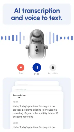 Owll: AI Note Taker & Recorder screenshot