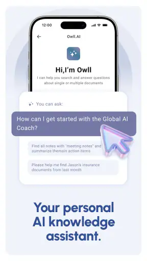 Owll: AI Note Taker & Recorder screenshot