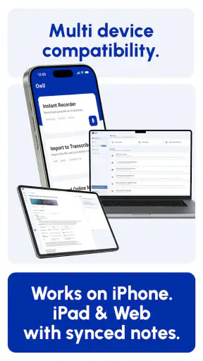 Owll: AI Note Taker & Recorder screenshot
