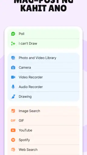 Padlet screenshot