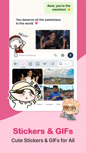 Pag-ibig Keyboard Tema & Fonts screenshot