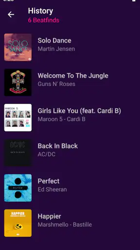 Pagkilala sa Musika screenshot