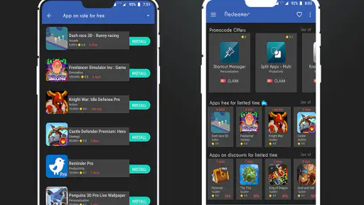 Paid app sales & Promocodes screenshot