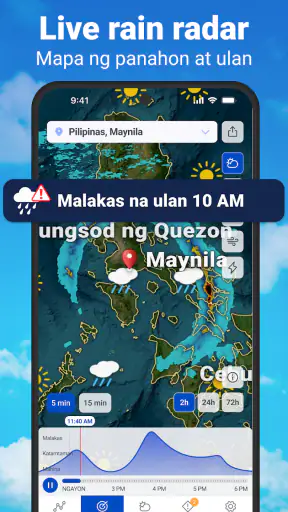 Panahon at Ulan Radar screenshot
