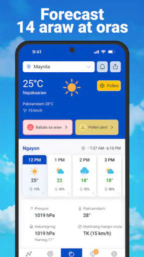 Panahon at Ulan Radar screenshot