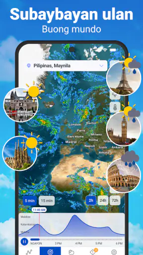 Panahon at Ulan Radar screenshot