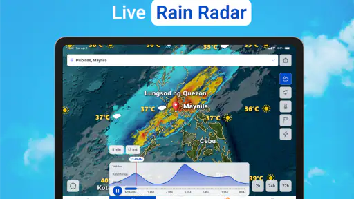 Panahon at Ulan Radar screenshot