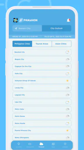PANaHON: Weather App screenshot