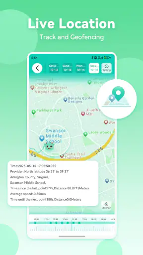 Parental Control - KidsLink screenshot