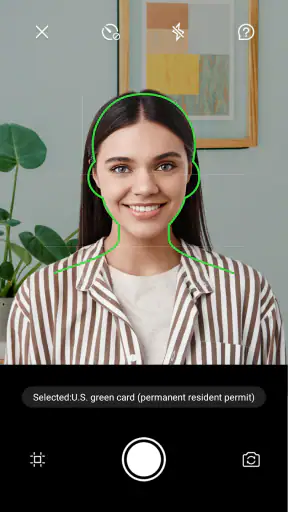 Pasaporte at ID Photo Maker screenshot