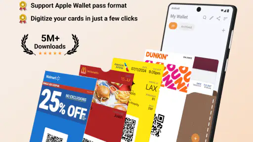 Pass2U Wallet - Add store card screenshot