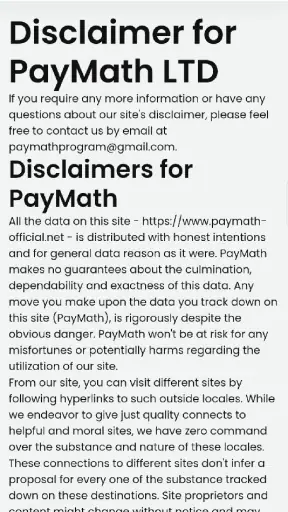 PayMath screenshot