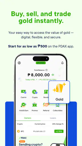 PDAX - Make your money move screenshot