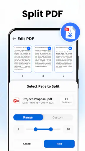 PDF Document Reader & Editor screenshot