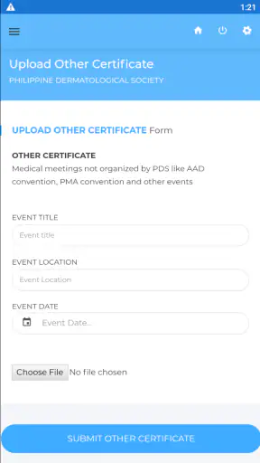 PDS App screenshot